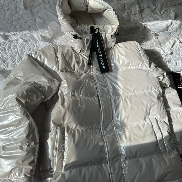 Super Puff Jacket - White Pearl Hi Gloss - Picture 4 of 6